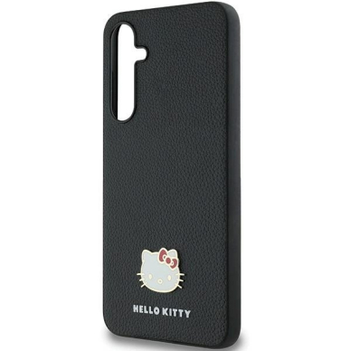 Hello Kitty Metal Logo Kitty Head Dėklas Samsung Galaxy A55 - Juodas 5