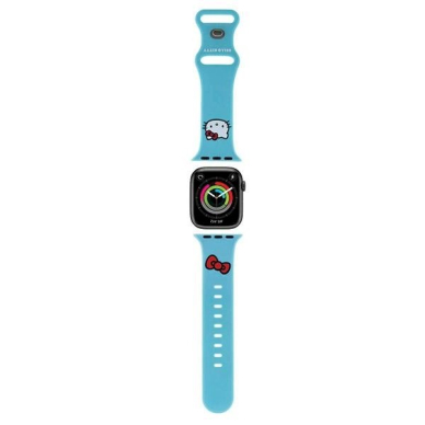 Hello Kitty Silicone Kitty Head Apyrankė Apple Watch 38/40/41mm - blue