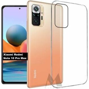 Akcija! xiaomi redmi note 10 pro / pro max DĖKLAS ULTRA CLEAR PERMATOMAS 0.5 mm skaidrus