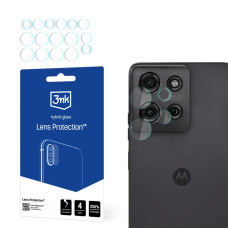 Hybrid Apsauginis stiklas Camera Lens 3mk Lens Protection Motorola Moto G75