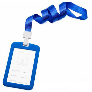 ID badge Laikiklislanyard - blue 2