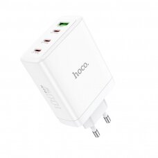 Įkroviklis buitinis Hoco N31 PD100W 3xType-C/1xUSB-A baltas