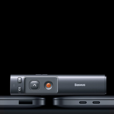 Įkraunamas Belaidis Pultelis su raudonu lazeriu Baseus Orange Dot Wireless Presenter Pilkas (WKCD000013) 12