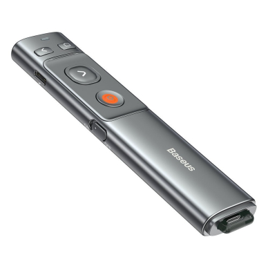 Įkraunamas Belaidis Pultelis su raudonu lazeriu Baseus Orange Dot Wireless Presenter Pilkas (WKCD000013) 6