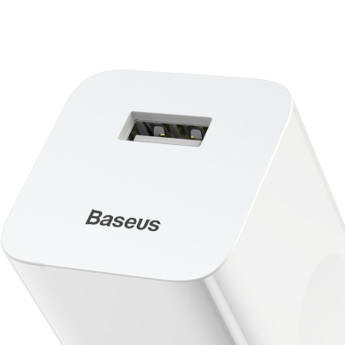 Įkroviklis Baseus USB Quick Charge 3.0 QC 3.0 Baltas (CCALL-BX02) 6