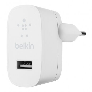 Įkroviklis buitinis Belkin Boost Charge USB-A 12W baltas