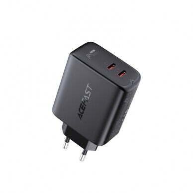 Įkrovimo blokelis Acefast 2x USB Type C 40W, PPS, PD, QC 3.0, AFC, FCP Baltas 2