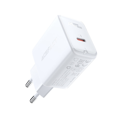 Įkrovimo blokelis Acefast USB Type C 20W Baltas (A1 EU) 1