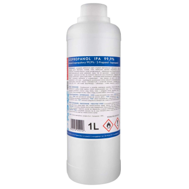 Isopropyl alcohol Isopropanol IPA I-MAX 99.9% 1L