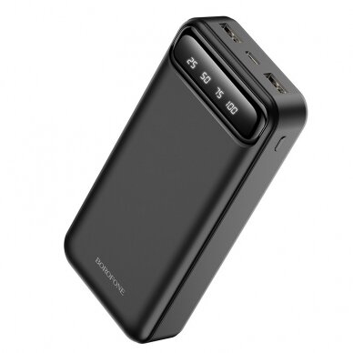 Išorinė baterija Power Bank Borofone BJ14A 2xUSB 20000mAh juoda