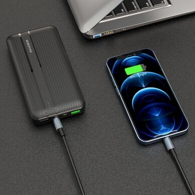 Išorinė baterija Power Bank Borofone BJ9 Type-C PD+Quick Charge 3.0 (3A) 10000mAh juoda  3