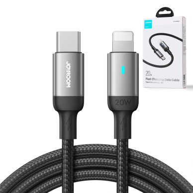 Joyroom cable USB C - Lightning 20W A10 Series 1.2 m Juodas (S-CL020A10) 3