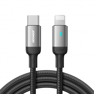 Joyroom cable USB C - Lightning 20W A10 Series 1.2 m Juodas (S-CL020A10)