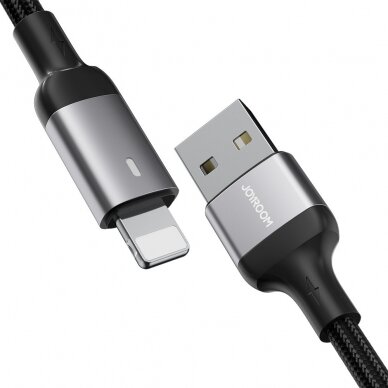 Joyroom cable USB - Lightning 2.4A A10 Series 1.2 m black (S-UL012A10) 8