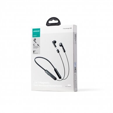 Joyroom DS1 Sport Wireless Neckband ausinės - Juodas 7