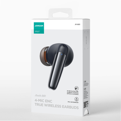 Joyroom Jbuds Series JR-BB1 TWS wireless in-ear ausinės - Juodas 6