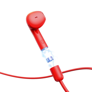 Joyroom JR-DS1 sports wireless neckband Ausinės - red 2