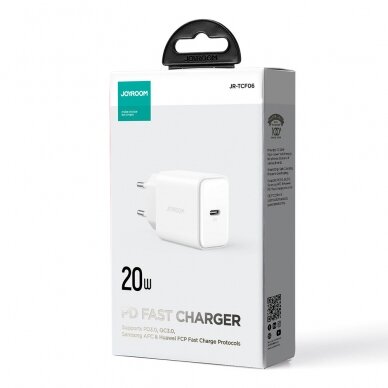 Joyroom JR-TCF06 USB C 20W PD charger | White 2