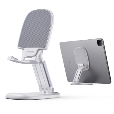 Joyroom JR-ZS371 foldable stand for tablet phone with height adjustment - white 3