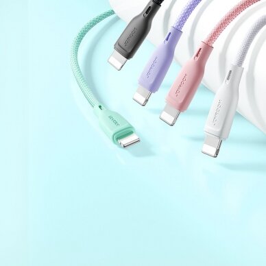 Joyroom Multi-Color Series SA34-AL3 USB-A / Lightning 3A cable 1m - pink 16