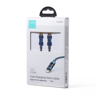 Joyroom S-CL020A12 Type-C to Lightning PD 20W Data Cable 1.2m-Blue 4