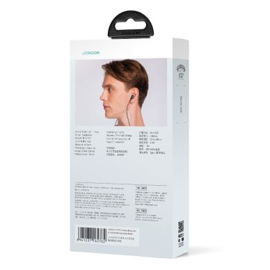 Joyroom TYPE-C Series JR-EC07 USB-C in-ear ausinės metal - Juodas 5