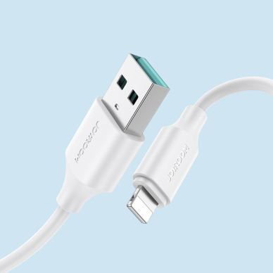 Joyroom USB Charging / Data Cable - Lightning 2.4A 1m White (S-UL012A9) 5