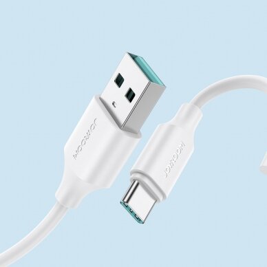 Joyroom USB charging / data cable - USB Type C 3A 1m white (S-UC027A9) 3