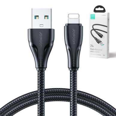 Joyroom USB - Lightning 2.4A cable Surpass Series 2 m black (S-UL012A11) 6