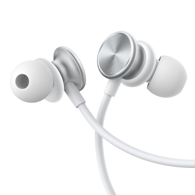 Joyroom Wired Series JR-EW03 wired in-ear ausinės - silver 1