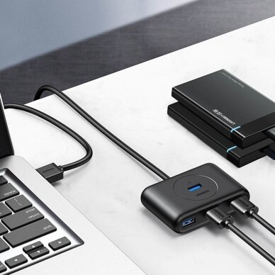 Jungčių Daugintuvas Ugreen CR113 USB 3.0 Hub 1m Baltas 12