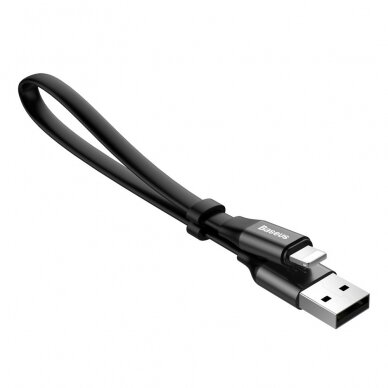 Kabelis Baseus Nimble Usb / Lightning 2A 0,23M Juodas 2