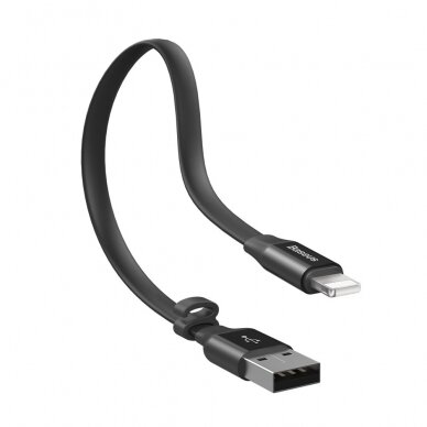 Kabelis Baseus Nimble Usb / Lightning 2A 0,23M Juodas 3