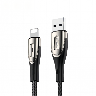 Kabelis Joyroom Sharp Series USB-A - Lightning 3A 1.2m Juodas (S-M411)