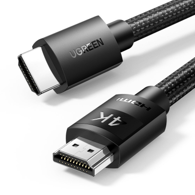 Kabelis Ugreen HDMI 2.0 - HDMI 2.0 4K 1m Juodas (HD119 30999)