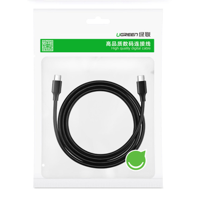 Kabelis Ugreen USB Type C 3A 0.5m Juodas (US286) 4