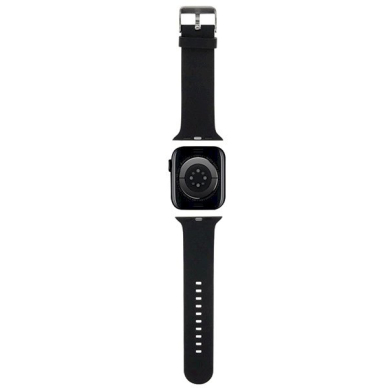 Karl Lagerfeld 3D Rubber Karl&Choupette Heads Apyrankė Apple Watch 42/44/45/49mm - Juodas 1