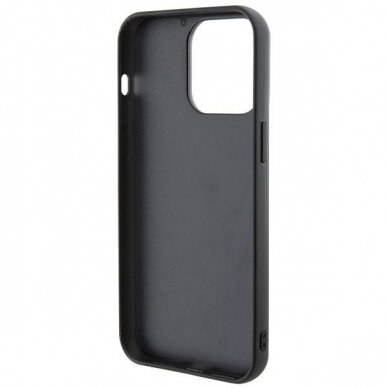 Karl Lagerfeld 3D Rubber Multi Logo case for iPhone 15 Pro Max - black 6