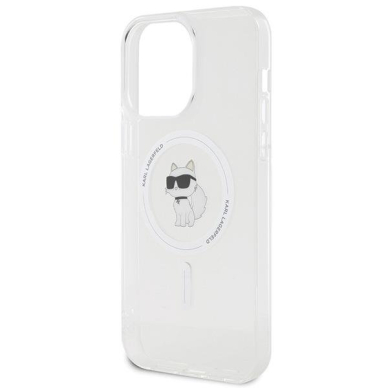 Karl Lagerfeld IML Choupette MagSafe case for iPhone 15 Pro Max - transparent 5