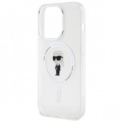 Karl Lagerfeld IML Ikonik MagSafe case for iPhone 15 Pro - transparent 5