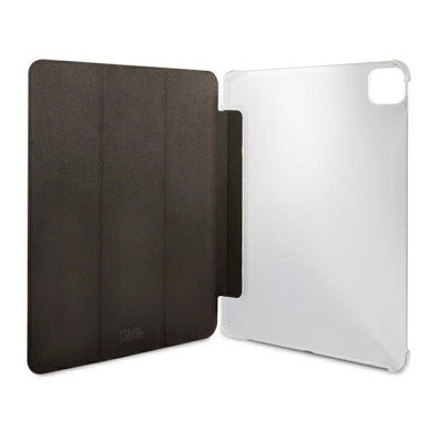 Karl Lagerfeld KLFC12OKMK iPad 12.9" Pro 2021 Book Cover czarny/black Saffiano Karl Iconic 2