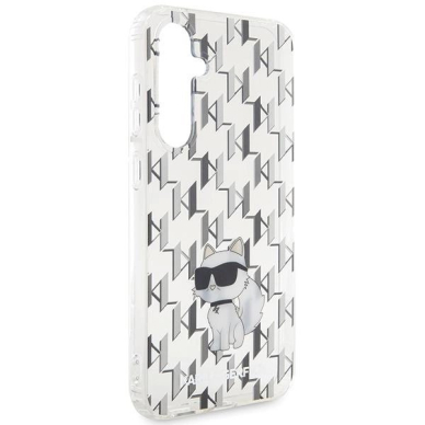 Karl Lagerfeld KLHCS23FEHNCMKLT S23 FE S711 transparent hardcase Monogram Choupette 3