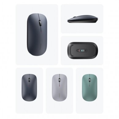 Kompiuterinė Pelė Ugreen MU001 Portable Wireless Mouse Žalia 3