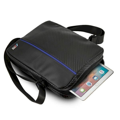 Krepšys BMW BMTB10CAPNBK Tablet 10" Carbon / Mėlynas Stripe 3