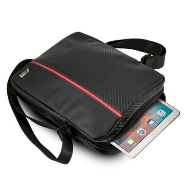 Krepšys BMW BMTB10CAPRBK Tablet 10" Carbon / Red Stripe 3