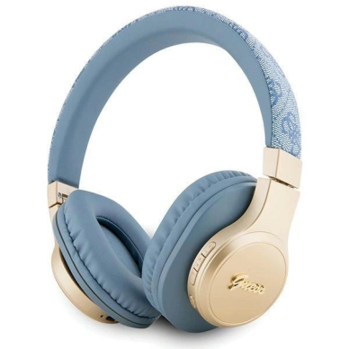 Krepšys Guess bluetooth on-ear ausinės GUBH604GEMB Mėlynas/Mėlynas 4G Script