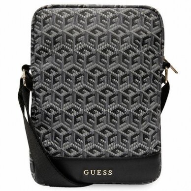 Krepšys Guess GCube Stripe Tablet GUTB10HGCFSEK 10" Juodas