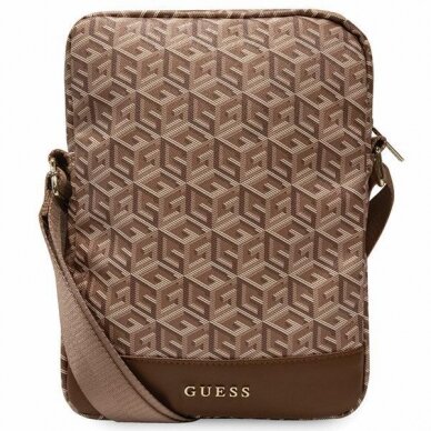 Krepšys Guess GCube Stripe Tablet GUTB10HGCFSEW 10" Rudas