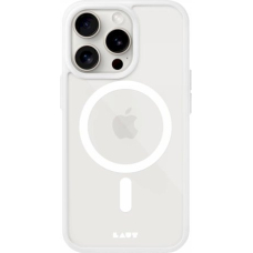 LAUT Huex Protect MagSafe Dėklas iPhone 15 Pro Max - baltas