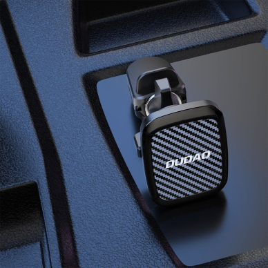 Laikiklis Dudao F8H Magnetic Car Phone Holder Juodas (F8H) 6